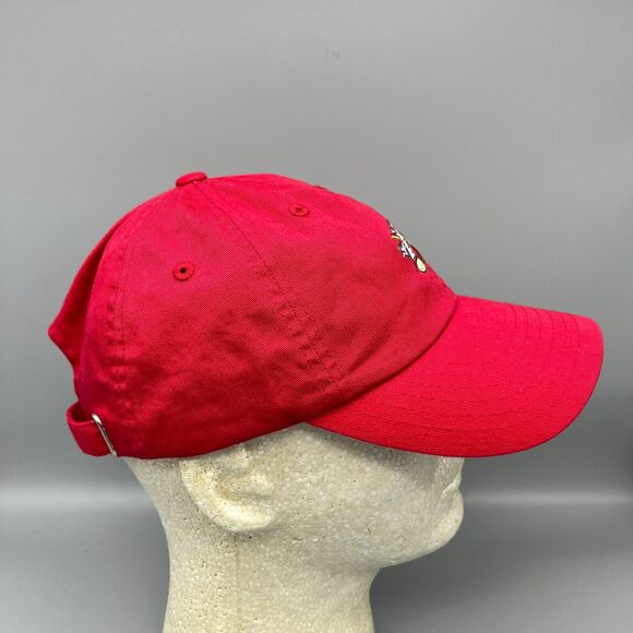 Lady Caddie Hat Womens Adult One Size Adjustable Red 2013 Golfing Golfer - Picture 4 of 6